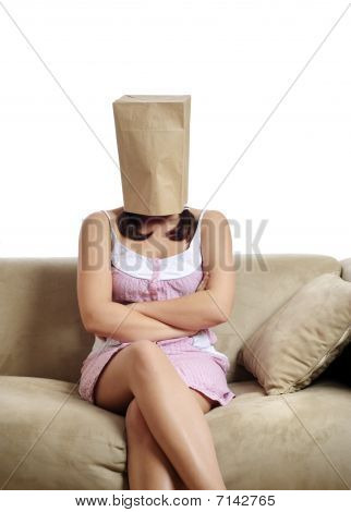 Papírový sáček Girl