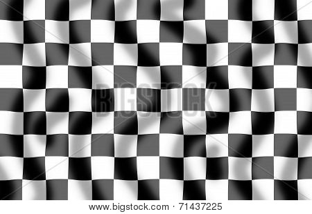 Chequered Flag Slight Ripple