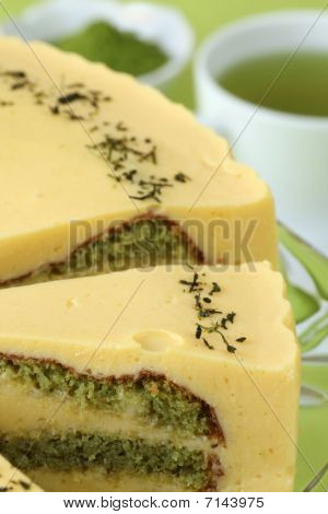 抹茶グリーン ティー ケーキ