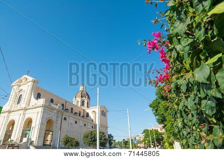 Blue Sky Over Bonaria