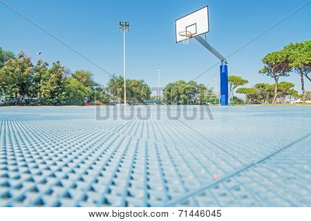 Hoop Seen From The Floor