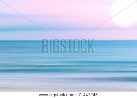 Abstract Sky And  Ocean Nature Background