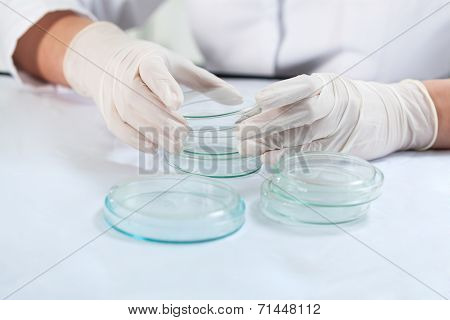Scientist Before Doing Experiment