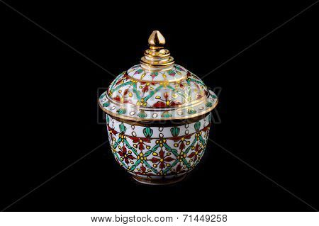 Thai Style Cup - Bencharong Wares