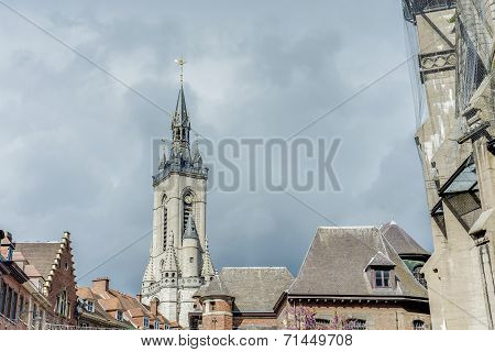 The Belfry (french: Beffroi) Of Tournai, Belgium