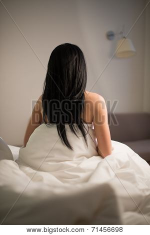 Girl In Bed