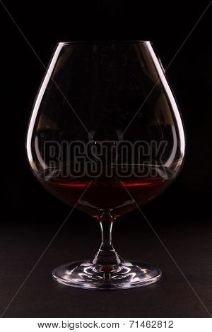 a glass of whiskey