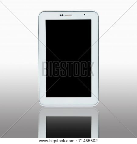Tablet pc computer with blank screen. This size is 7 inch.