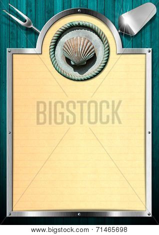 Seafood Menu Background