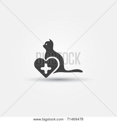 Vet cat icon