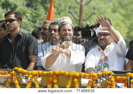 Rahul Gandhi in Varanasi