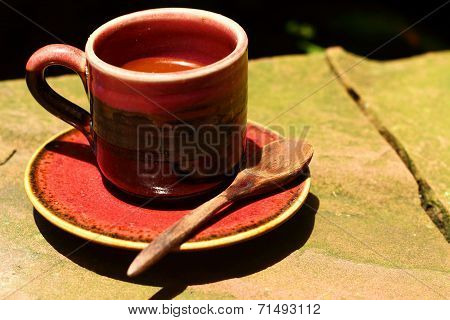 A Cup Of Delicious Coffee.