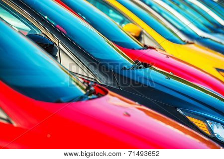 Modern Cars Stock