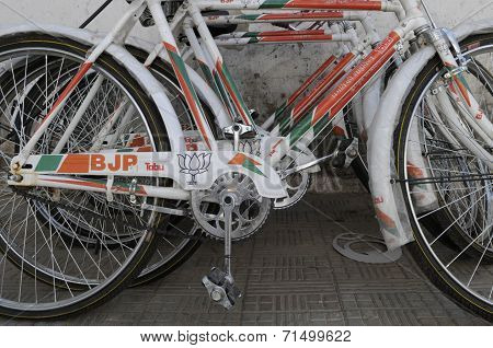 BJP branding.