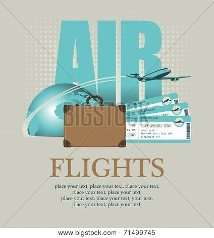 by plane around the world