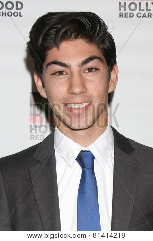 LOS ANGELES - JAN 17:  Jeromy Ramos at the Hollywood Red Carpet School at Secret Rose Theater on January 17, 2015 in Studio City, CA