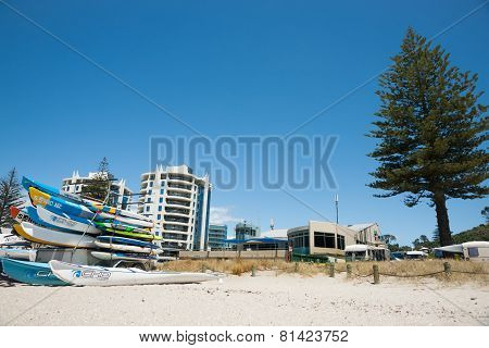 Mount Maunganui Beach Scenes.