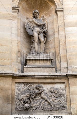 Paris - Fountain of the four seasons. France