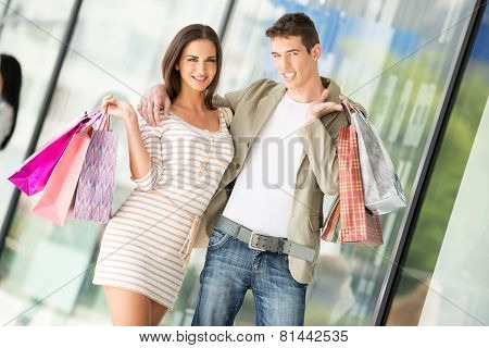 Couple In Shopping
