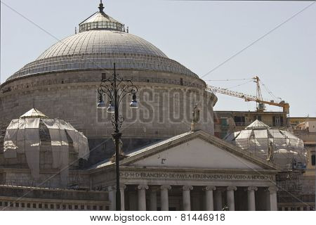 San Francesco Di Paola Church In Naples
