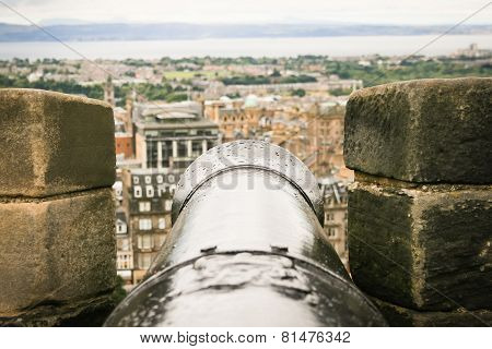 Cannon On Edinburgh