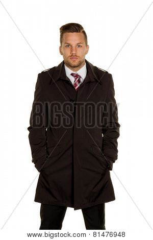 the face of a man as a portrait