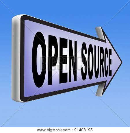 open source program software program or economy freeware internet data computer sharing 