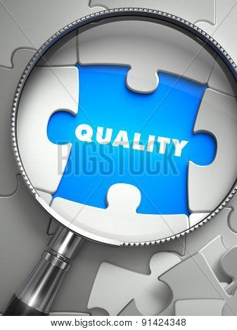 Quality through Lens on Missing Puzzle.