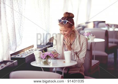 Morning In A Cafe.