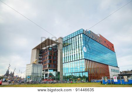 Central Public Library In Amsterdam