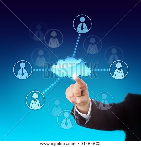 Contacting Office Workers Via The Cloud