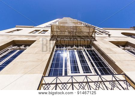 Facade Of Famous Historic Roosevelt Hotel