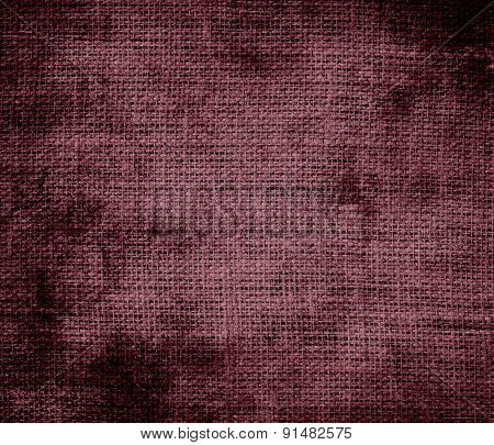 Grunge background of catawba burlap texture