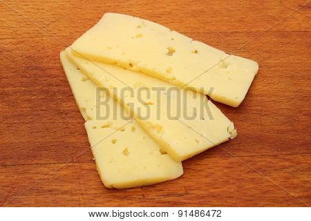 Three Slices Of Cheese