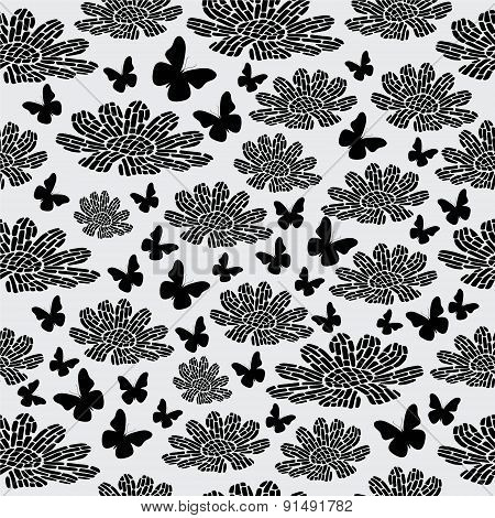 Floral pattern.