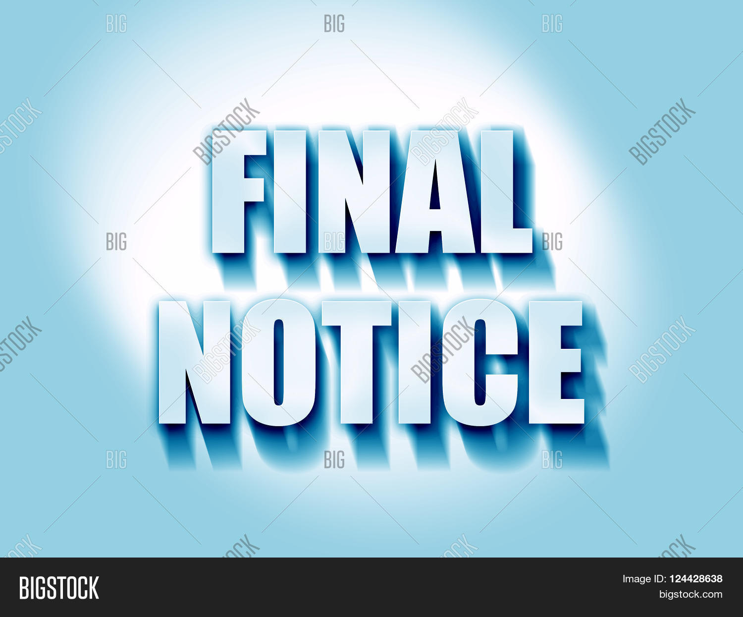 Final Notice 图片和照片（免费试用） | Bigstock