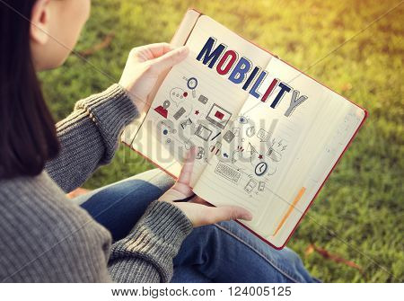 Mobility Global Communication Digital Connection Concept
