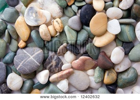 Kiesel Steine Hintergrund