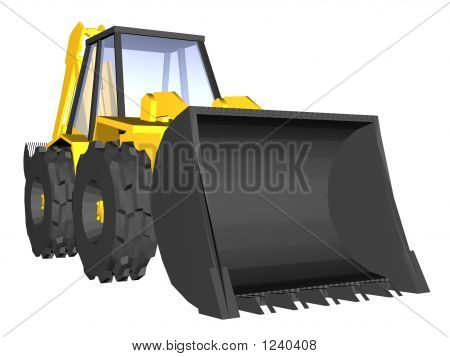 Digger jaune