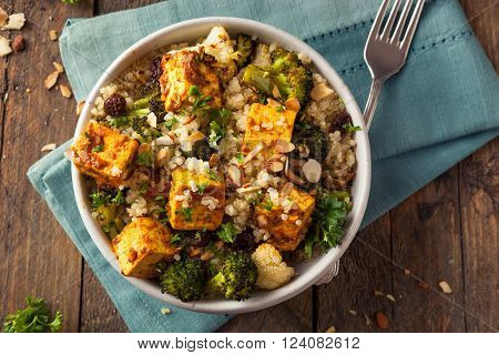 Homemade Quinoa Tofu Bowl