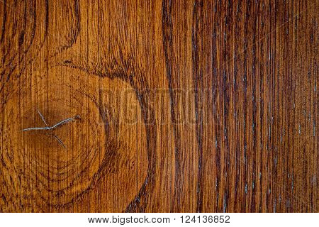 The Brown wood horizontal texture background uuseful for graphic