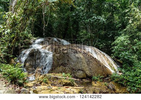 Saluopa Waterfall In Tentena