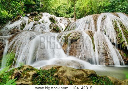 Saluopa Waterfall In Tentena