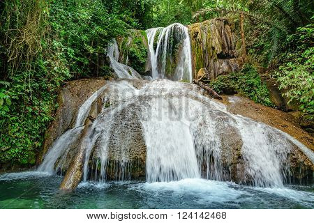 Saluopa Waterfall In Tentena