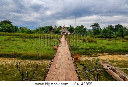 Bamboo House By The Poso Lake