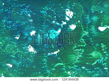 Abstract Watercolor Colorful Texture Art Background. Monotype effect of paint and paper. Paint texture background. Splatter Paint Splash background textures. Made by gouache and watercolor paint.