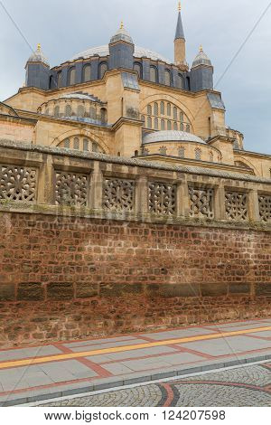 Selimiye Mosque dome Edirne Edirne Province Turkey