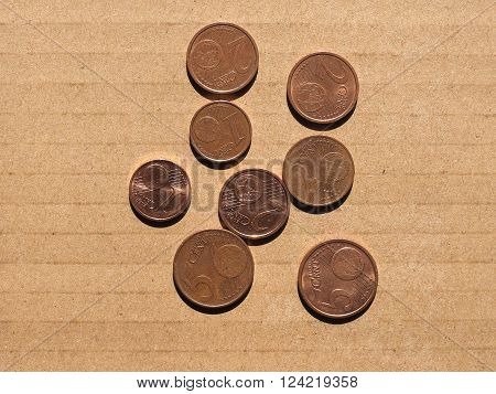 Euro Cent Coins