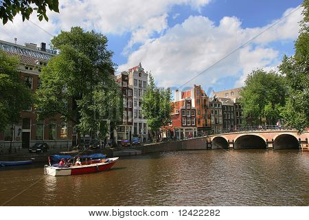 Amsterdam Cityscape.
