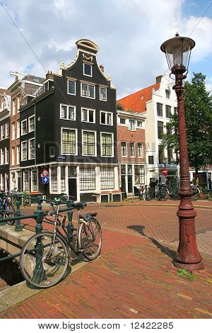 Street Of Amsterdam.